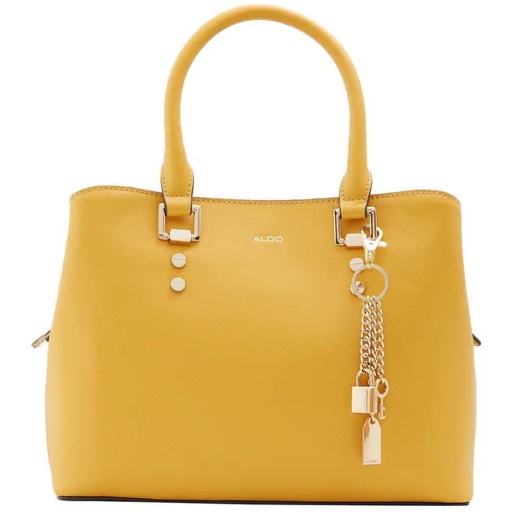 Aldo Mustard Yellow Luxury Women's Handbag - Fall Wardrobe Essential | NWT